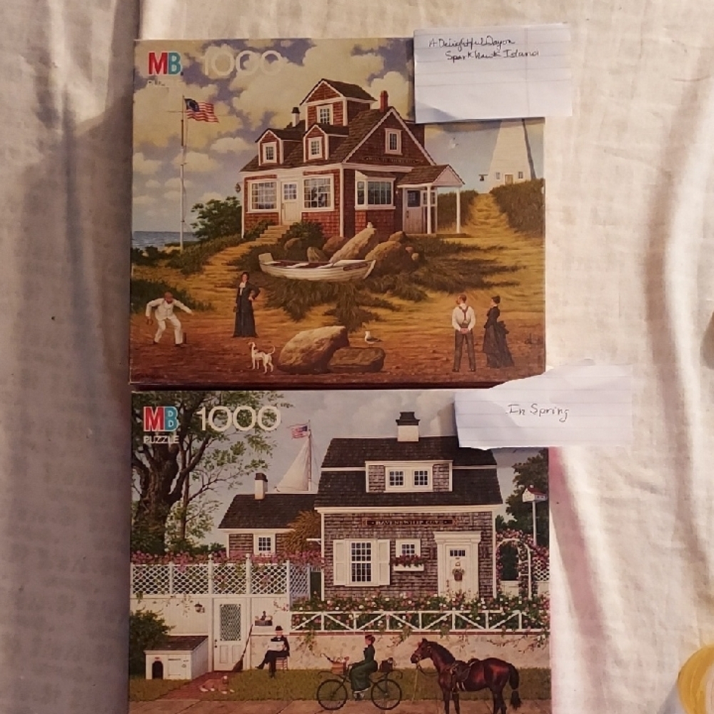 MB 1000 Piece Puzzle Set
